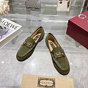 Colestore Gucci Horsebit Loafer Green - 5