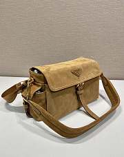Colestore Prada Brushed Suede Shoulder Bag 30x14x10cm - 6