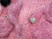 Colestore Miu Miu Gradient Floral Cardigan Pink - 6