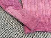Colestore Miu Miu Gradient Floral Cardigan Pink - 2