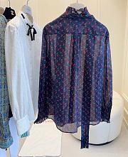 Colestore Valentino Print Lightweight Cotton Shirt Cherry - 3