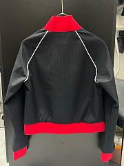 Colestore Miu Miu Slim Striped Cropped Contrast Jacket - 6