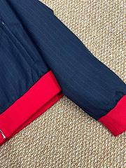 Colestore Miu Miu Slim Striped Cropped Contrast Jacket - 2