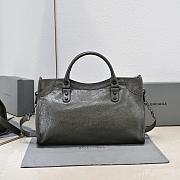 Colestore Balenciaga Classic City Bag Motorcycle Bag Olive Green 38x24x12cm - 5
