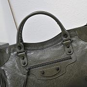 Colestore Balenciaga Classic City Bag Motorcycle Bag Olive Green 38x24x12cm - 2
