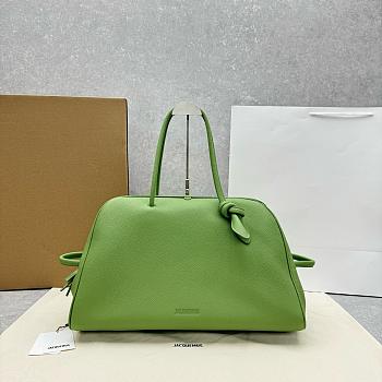 Colestore Jacquemus Le Turismo Litchi Green 49x16x34cm