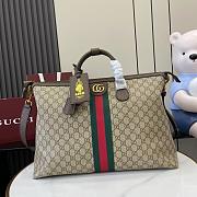 Colestore Gucci Savoy Duffle Bag Brown 48x28x18cm - 1