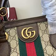 Colestore Gucci Savoy Duffle Bag Brown 48x28x18cm - 5