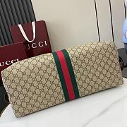 Colestore Gucci Savoy Duffle Bag Brown 48x28x18cm - 2