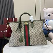 Colestore Gucci Savoy Duffle Bag Green 48x28x18cm - 1