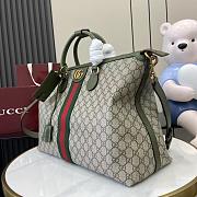 Colestore Gucci Savoy Duffle Bag Green 48x28x18cm - 3