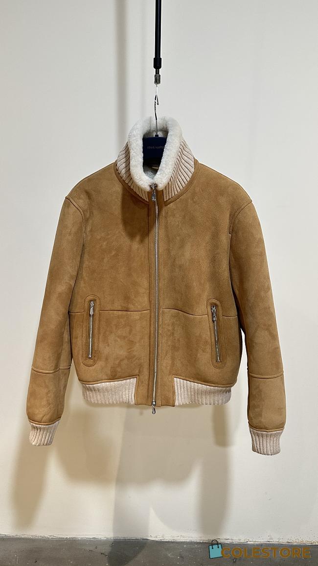 Colestore Brunello Cucinelli Men’s Shearling Jacket - 1
