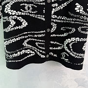 Colestore Chanel Knitted V-neck Mid-length Cardigan - 5