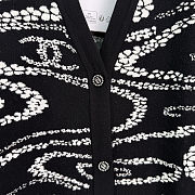 Colestore Chanel Knitted V-neck Mid-length Cardigan - 3