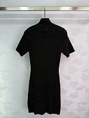Colestore Chanel Knitted Short-Sleeve Dress - 2