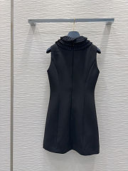 Colestore Louis Vuitton Sleeveless Dress Black - 3