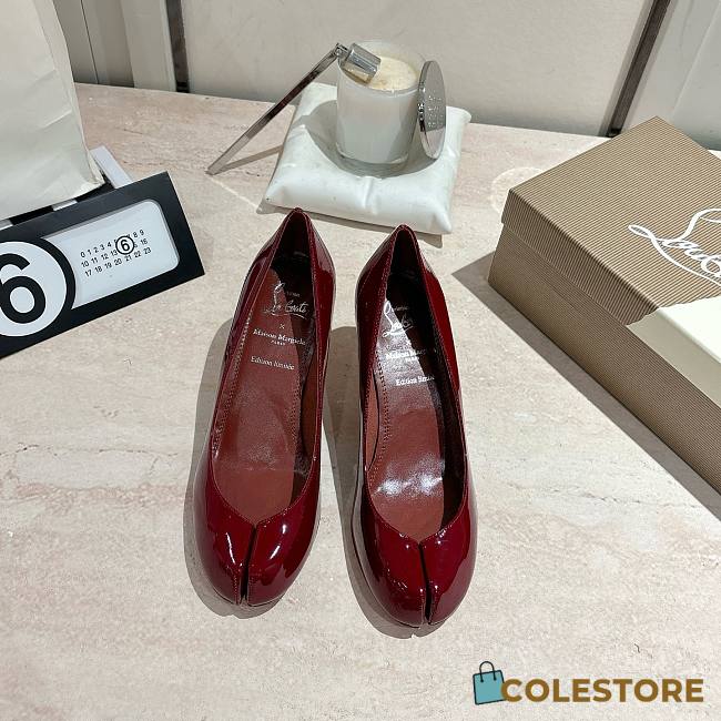 Colestore Maison Margiela x Christian Louboutin Tabi-Toe Pumps Red - 1