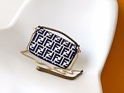 Colestore Fendi Baguette Mini Fabric Midnight Blue 20x5x13cm - 4