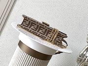Colestore Fendi Baguette Brown Effect FF Jacquard Bag 21x5x11.5cm - 5