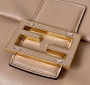 Colestore Fendi Mamma Baguette Leather Neutrals 32x11x21cm - 3