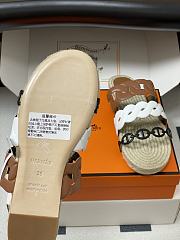 Colestore Hermes Gwen Espadrille 'Multicolore Naturel' - 5