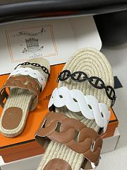 Colestore Hermes Gwen Espadrille 'Multicolore Naturel' - 3