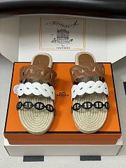 Colestore Hermes Gwen Espadrille 'Multicolore Naturel' - 4