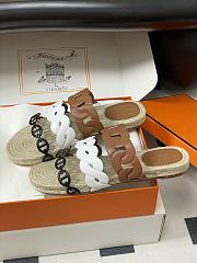 Colestore Hermes Gwen Espadrille 'Multicolore Naturel' - 2