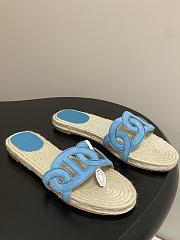 Colestore Hermes Famosa Espadrille Bleu Citadin - 1