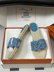Colestore Hermes Famosa Espadrille Bleu Citadin - 5