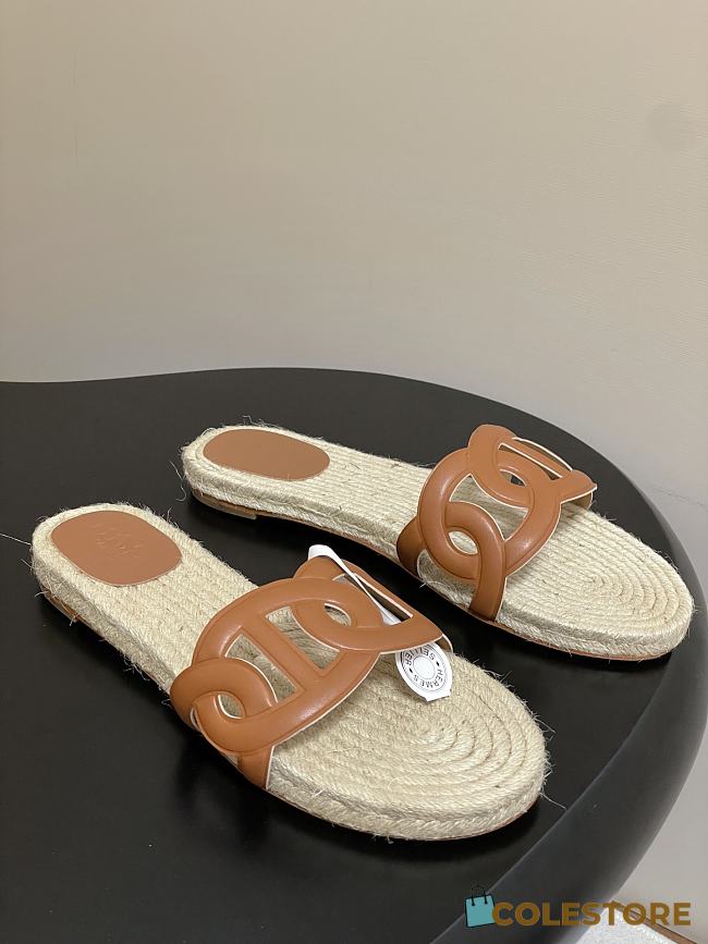 Colestore Hermes Famosa Espadrille Naturel - 1