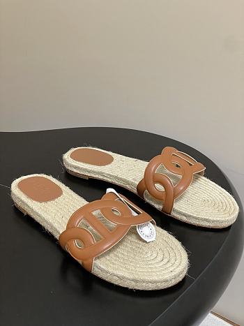 Colestore Hermes Famosa Espadrille Naturel