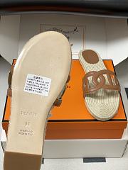 Colestore Hermes Famosa Espadrille Naturel - 6