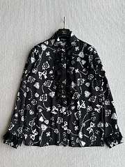 Colestore Chanel Métiers d’Art Graffiti Print Lace Shirt - 1