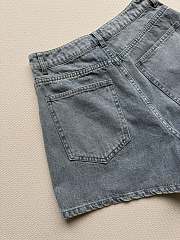 Colestore Chanel Lace CC Denim Short - 4