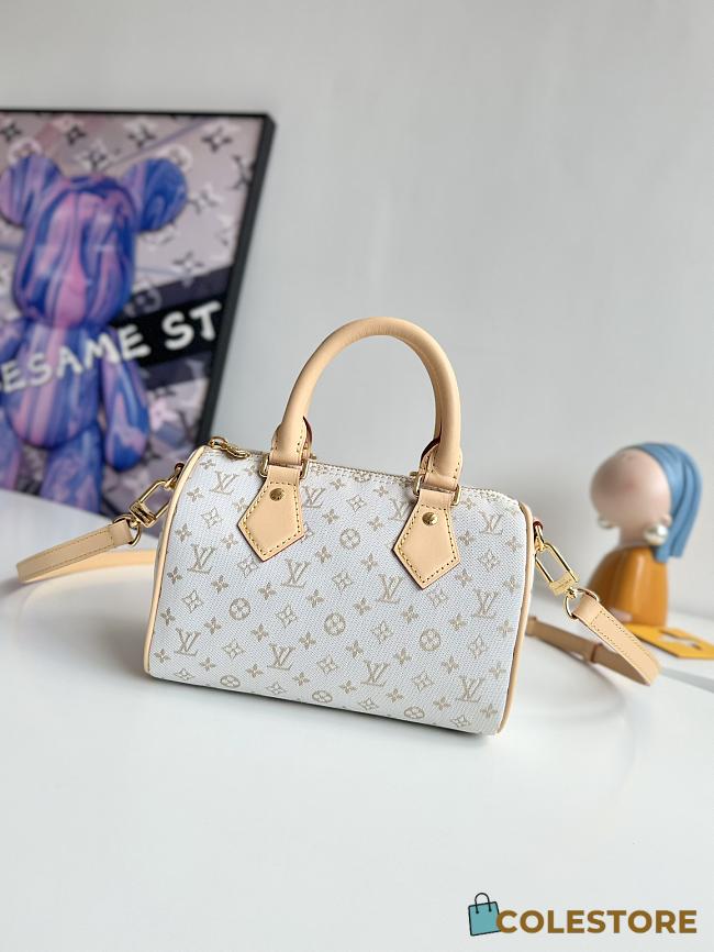 Colestore Louis Vuitton Speedy Bandoulière 20 Mastic Cream 20.5x13.5x12cm - 1