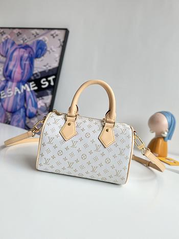 Colestore Louis Vuitton Speedy Bandoulière 20 Mastic Cream 20.5x13.5x12cm