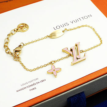 Colestore Louis Vuitton LV Iconic Bracelet Pink