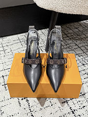 Colestore Louis Vuitton LV Vibe Slingback Pump Black - 6