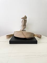 Colestore Prada Demi-lune Re-Nylon Shoulder Bag Camel Brown 13.5x30x6cm - 2