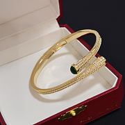 Colestore Cartier Juste Un Clou Bracelet (Diamond & Malachite) Gold - 3