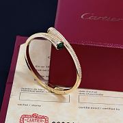 Colestore Cartier Juste Un Clou Bracelet (Diamond & Malachite) Gold - 6