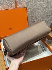 Colestore Hermes Herbag Zip 31 bag Turned Inside Out Camel Brown 31x25x10cm - 5