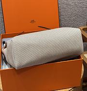 Colestore Hermes Herbag Zip 31 bag Turned Inside Out Écru/Beige/Fauve 31x25x10cm - 5