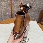 Colestore Hermes Constance Elan Epsom Caramel Gold 24x14x8cm - 6