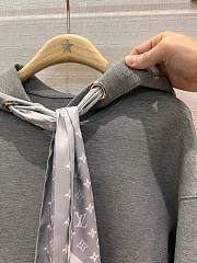 Colestore Louis Vuitton Cropped Monogram Scarf Hoodie - 2