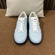 Colestore Chanel Trainers Shiny Calfskin, Calfskin & Suede Calfskin Light Blue & White - 4