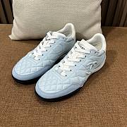 Colestore Chanel Trainers Shiny Calfskin, Calfskin & Suede Calfskin Light Blue & White - 3