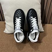 Colestore Chanel Trainers Shiny Calfskin, Calfskin & Suede Calfskin Black & White - 5