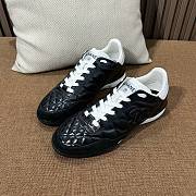 Colestore Chanel Trainers Shiny Calfskin, Calfskin & Suede Calfskin Black & White - 4